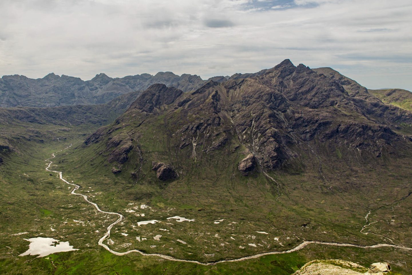 River Running Through The Highlands