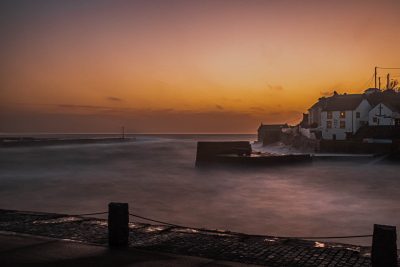 Sunset at Porthleven